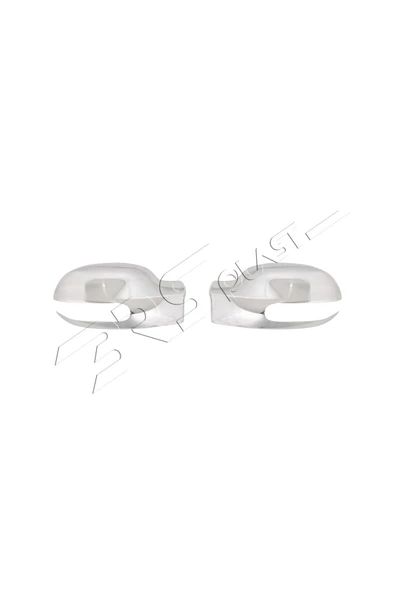 BRSPLAST  Mercedes Vito Viano Uyumlu 2003-2014 Krom Ayna Kapağı 2 Parça Paslanmaz Çelik - Resim 2