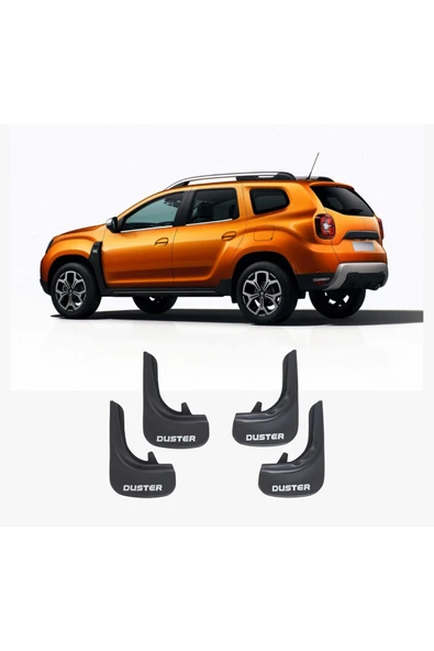 BRSPLAST  Dacia Duster Uyumlu 2018 ve Üzeri Enjeksiyon Model Paçalık 4 Parça - Resim 2