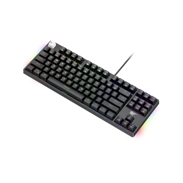 Havit Gamenote KB890L Arkadan Aydınlatmalı Gaming Türkçe Q Klavye Blue Switch - 2