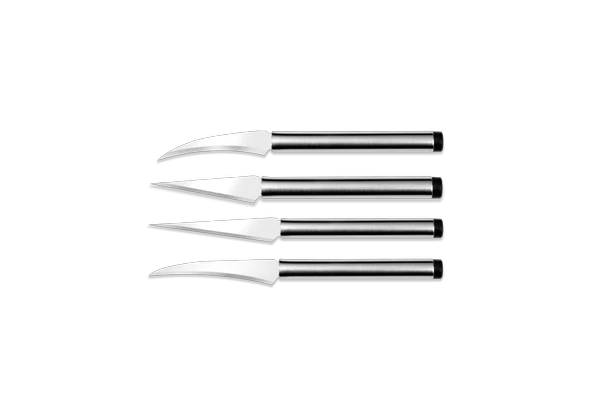 Krom Saplı Dekor Bıçak Seti ürün görseli 1