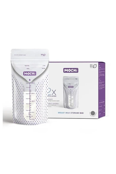 Mochi Anne Sütü Saklama Poşeti 25 Adet ürün görseli 1