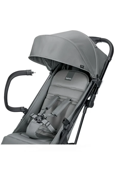 Now Kendiliğinden Katlanan Kabin Boy Bebek Arabası - Shot Beige - Resim 2