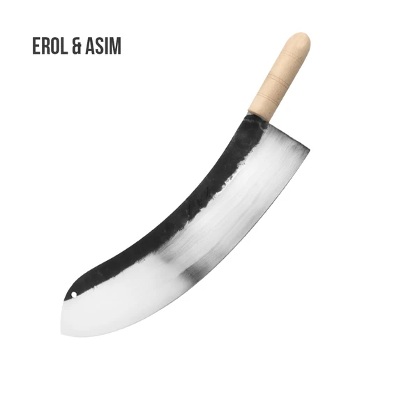 Ahşap Saplı Karbon Çelik Zırh 30 Cm ürün görseli