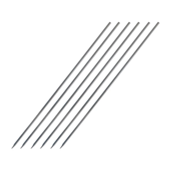 Paslanmaz Çelik 3*3 Kare Şiş 60 Cm ürün görseli 1