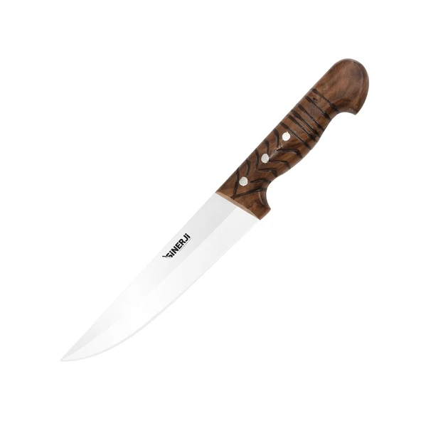 Wooden Saplı Kasap Bıçağı 18,5 Cm ürün görseli