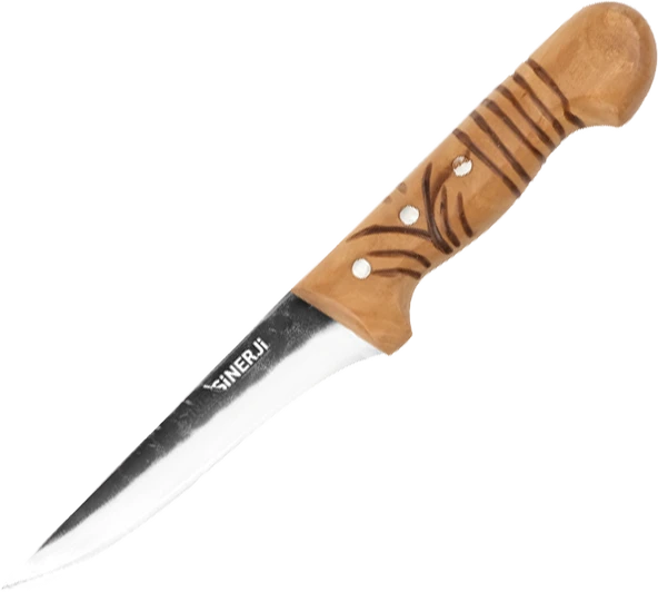 Wooden Saplı Dövme Sıyırma Bıçağı 14,5 Cm ürün görseli