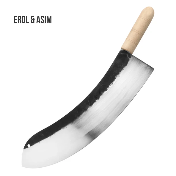 Ahşap Saplı Karbon Çelik Zırh 55 Cm ürün görseli