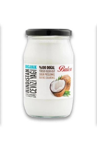 Balen Organik Soğuk Pres Hindistan Cevizi Yağı 300 gr - Resim 2