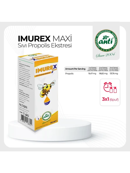 Anti Imurex Maxi Sprey Propolis Ektresi 30 ml - 1
