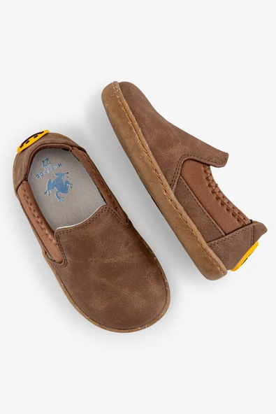 Smart Walker Slip-On #Tags Kahverengi Meşe Barefoot Işıklı Çocuk Ayakkabı ürün görseli