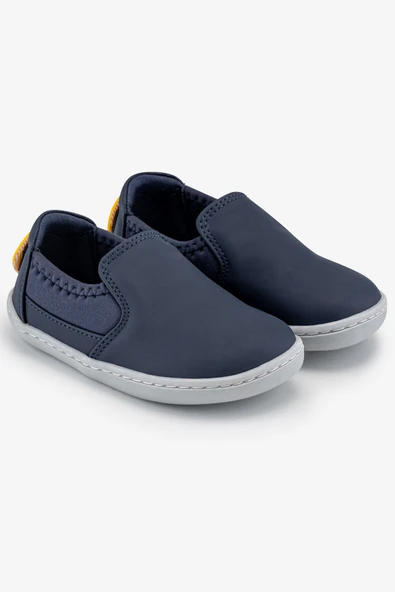 Smart Walker Slip-On #Tags Süper Mat Lacivert Barefoot Işıklı Çocuk Ayakkabı - 3
