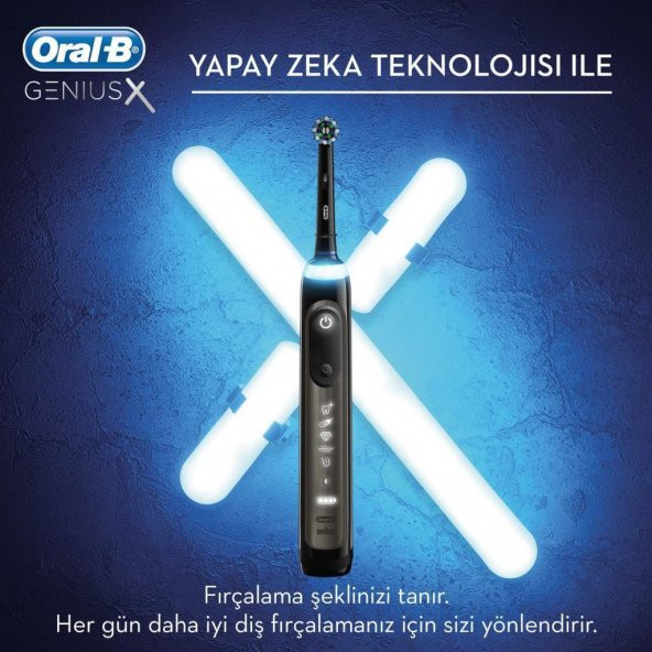 Oral-B Genius x 20000N Midnight Black Elektrikli Diş Fırçası - 2