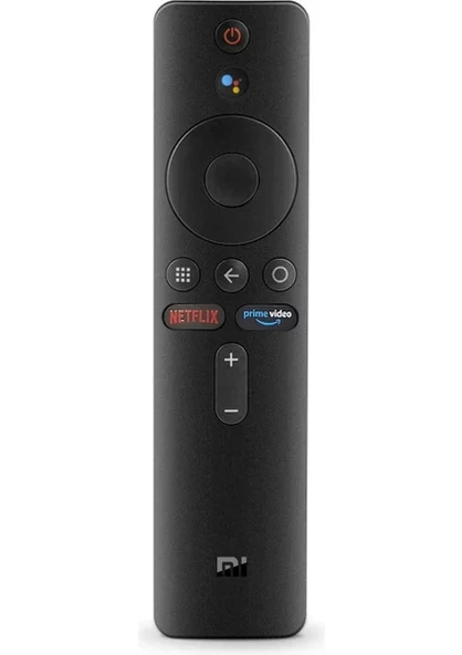 Xiaomi Uydu Kumanda Xıaomi Mı Box Prime Video Netflıx Siyah Tuşlu 4K Androıd Yazısız