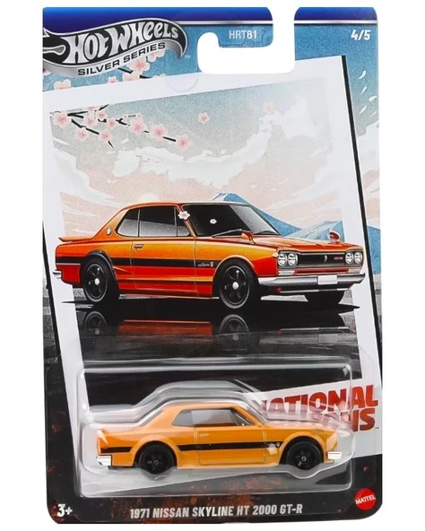 Hot Wheels Silver Series 1971 Nissan Skyline HT 2000 GTR JBY89 - 1