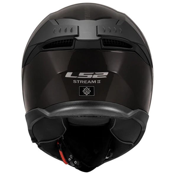 LS2 STREAM 2 THUNDERBIZ SİYAH KASK - Resim 3