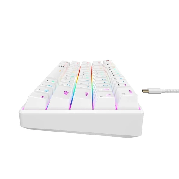 Havit Gamenote KB903L %60 Mekanik Blended Aydınlatma Oyuncu Klavyesi - 61 Tuş - Siyah - 7