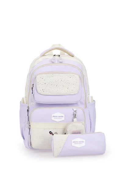 Pierre Cardin Okul Sırt Çantası Mor PC.07PC2824.MR - Resim 6