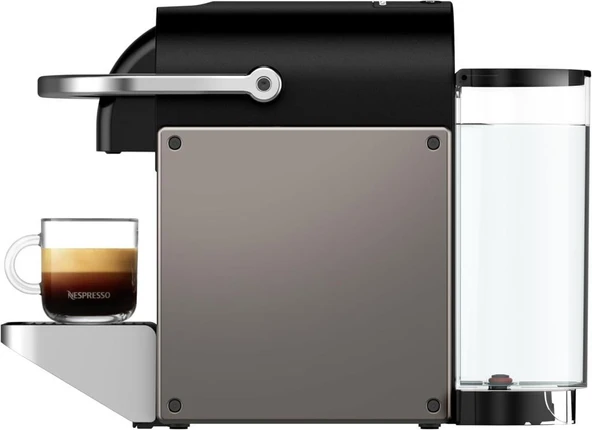 Nespresso C62 Pixie Kapsüllü Kahve Makinesi Titan - 8