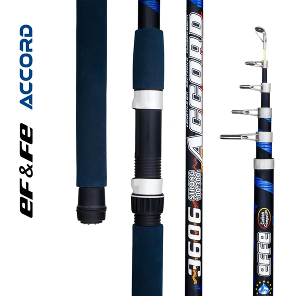 Effe Accord Mix Carbon 420 Cm 100-300Gr Atarlı Olta Kamışı - Resim 3