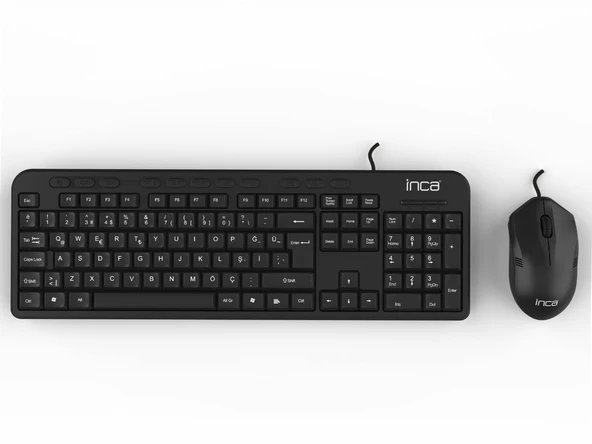 Inca IMK-375T Kablolu Q Klavye Mouse Set - 3