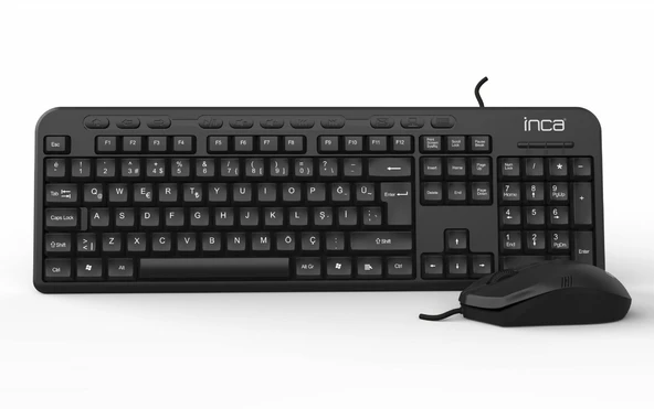Inca IMK-375T Kablolu Q Klavye Mouse Set - 2