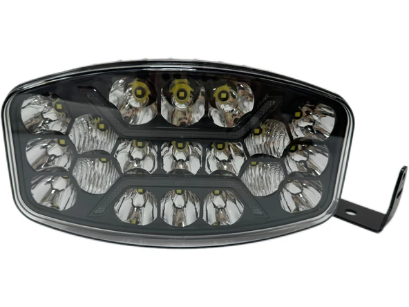 Offroad sis lambası 24.6 x 14 x 8.8cm beyaz-amber gündüz ledli adet  /  LASS375 - Resim 3