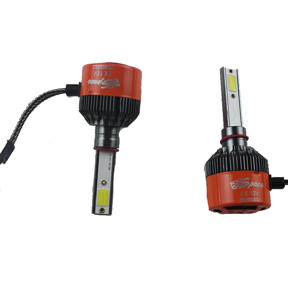 Space Led Far Ampulü Beyaz 48W 12V 8000LM H7 / LAAM90 - 4