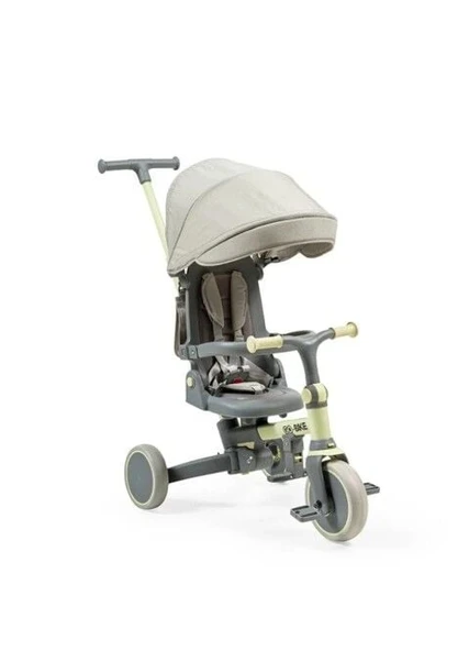 Baby2Go Go Bike Üç Tekerlekli Katlanabilir Bisiklet Yeşil