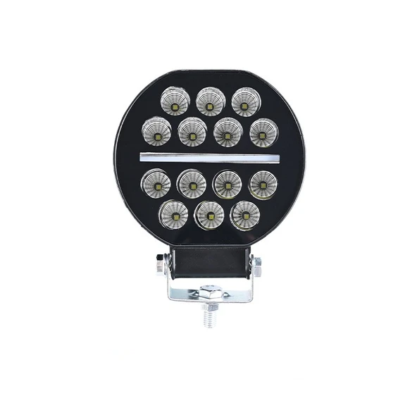 Space Offroad sis lambası 11,5 x 4,5 x 12cm yuvarlak  beyaz-amber 12-80v 35w adet  / LASS351 ürün görseli 1