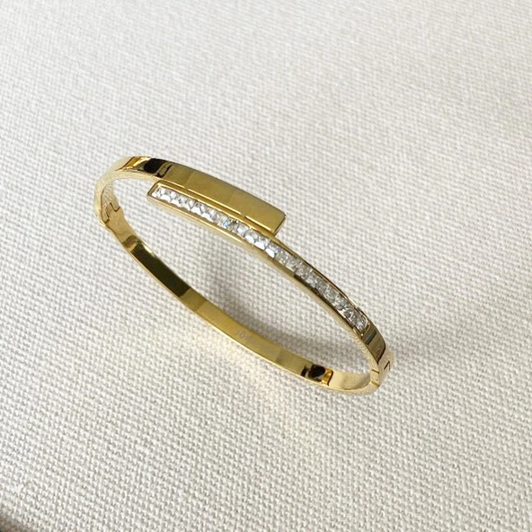 İkili Gold Çelik Kelepçe - Resim 2