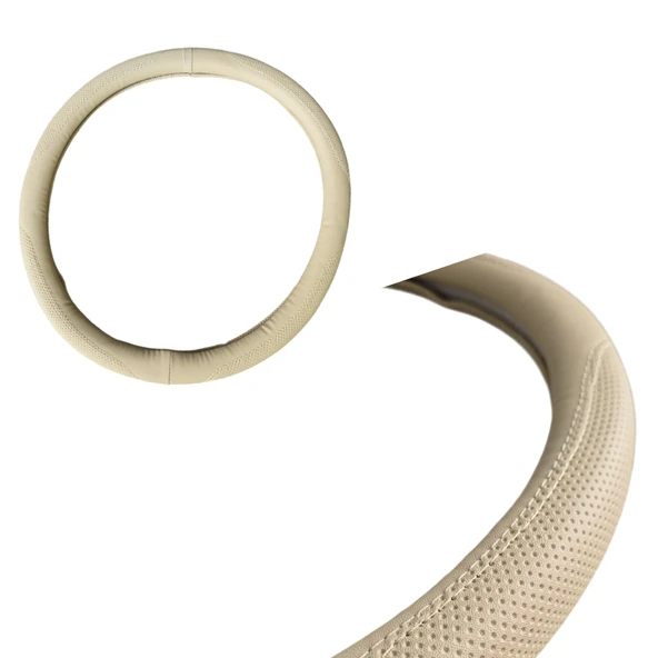 Direksiyon kılıfı 38 cm bej / DIKI401 ürün görseli