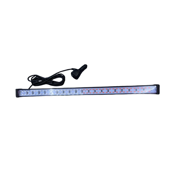 17 fonksiyonlu iç-dış kullanımlı çakar lamba 54cm kırmızı-kırmızı 12-30v / LAPA203-1 ürün görseli 1