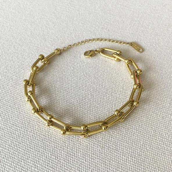 Tfny Gold Çelik Bileklik ürün görseli