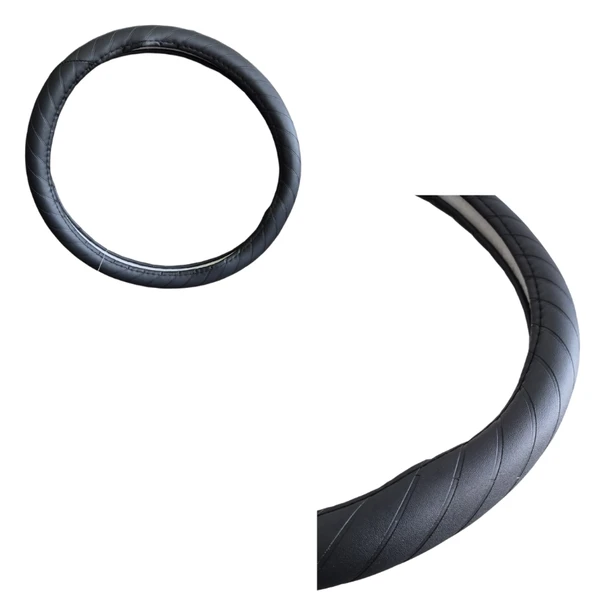 Direksiyon kılıfı 38 cm siyah /  DIKI413 ürün görseli