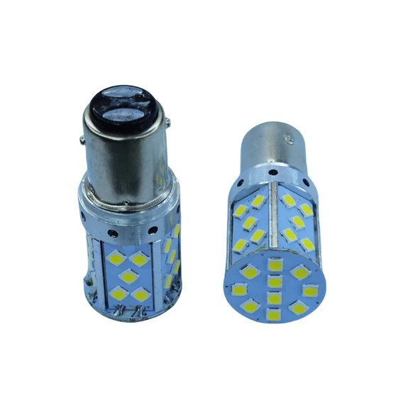 1157 Dekoratif led ampul çift duy canbuslı beyaz 12v / LAAM946 - 1