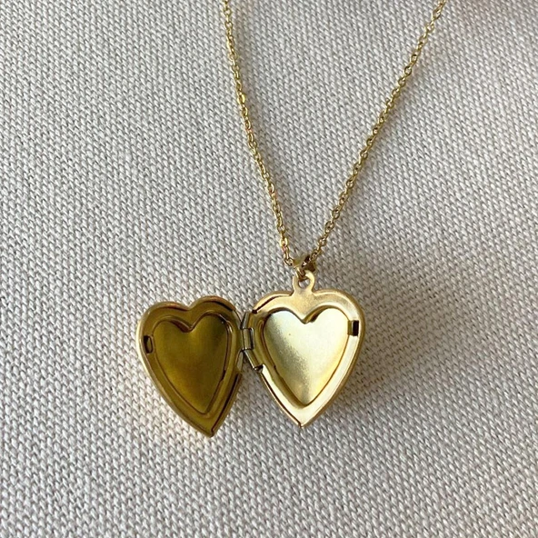 Kalp Açılır Bileklik 3'lü Çelik Set - Resim 2