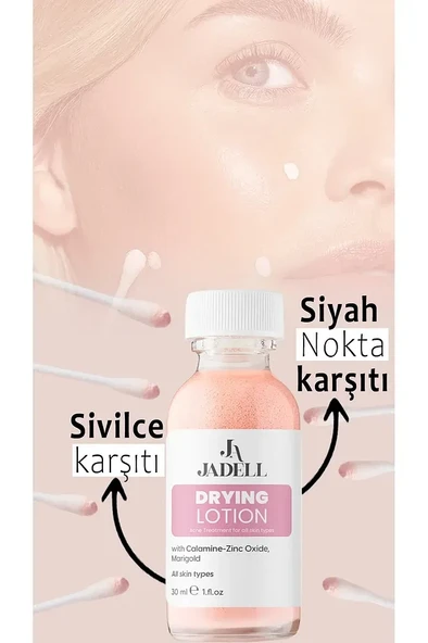JADELL Sivilce, Akne Ve Siyah Nokta Karşıtı Maske Vegan Doğal Niacinamide Cilt ve Yüz Bakım Serumu 30 ml - 7