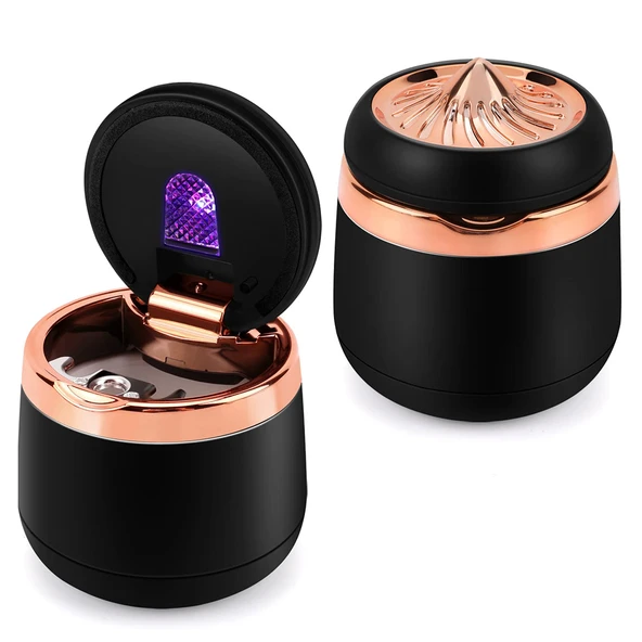 Premium ışıklı küllük gold / ICKU55 - Resim 5