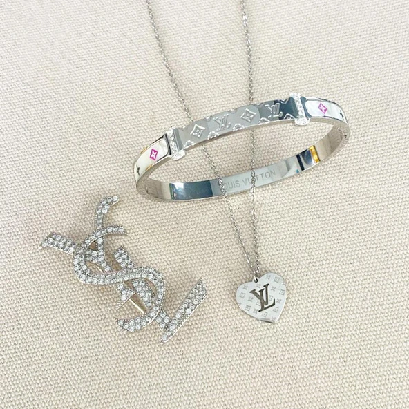 Kalpli Yonca Çelik Kombin Set - Resim 5