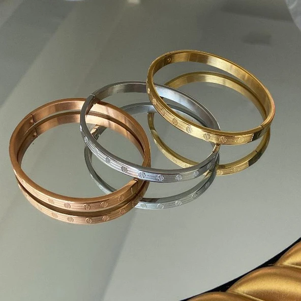 Üçlü Renkli Çelik Kelepçe - Resim 2