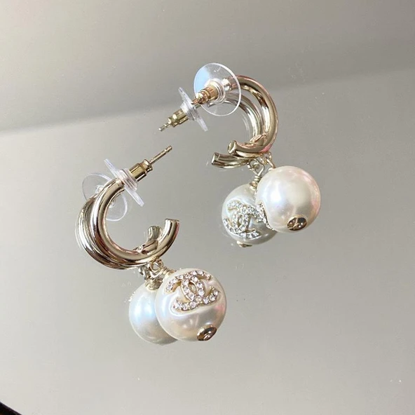 Kalp İncili Princess Gold Çelik Set - Resim 2