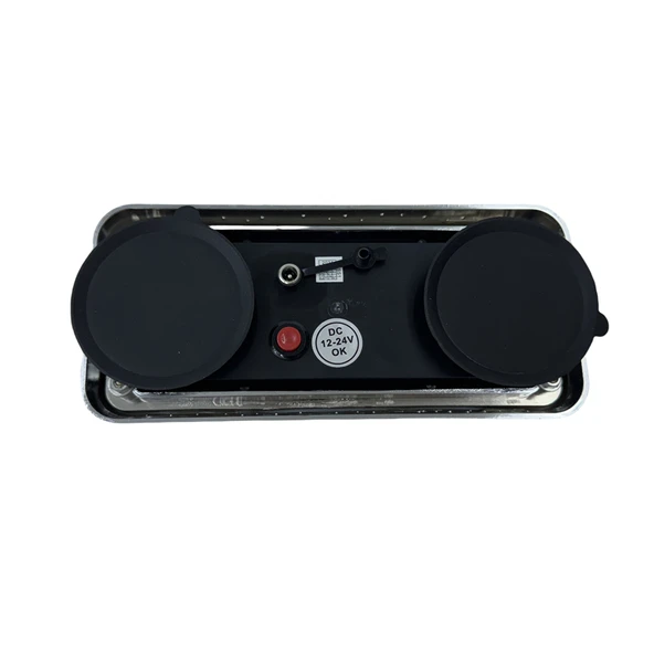 Tepe çakar lamba 44led amber kumandalı / LAPA119-1 - Resim 3