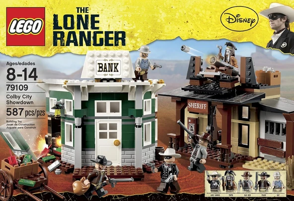 LEGO 79109 Lone Ranger Colby City Showdown - 2