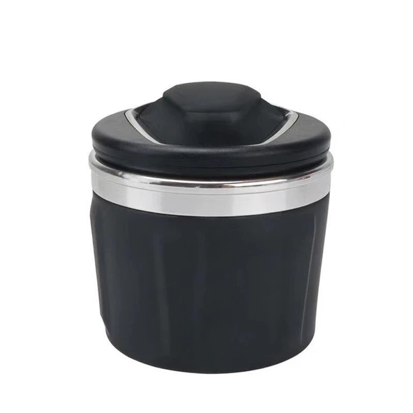 Space Işıklı küllük siyah-nikel renkli / ICKU47 ürün görseli 1