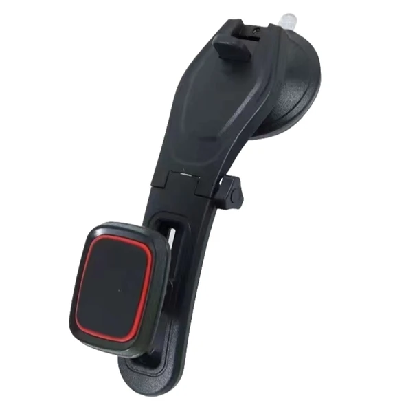Space vantuzlu telefon tutacağı siyah-kırmızı/ SYTE184 - 1