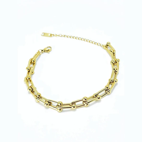 Tfny Gold Çelik Bileklik - Resim 3