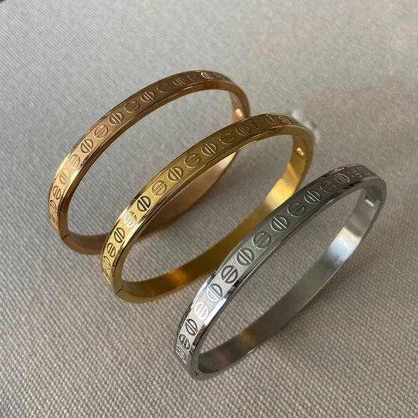 Üç Renkli Üçlü Çelik Kelepçe - Resim 3