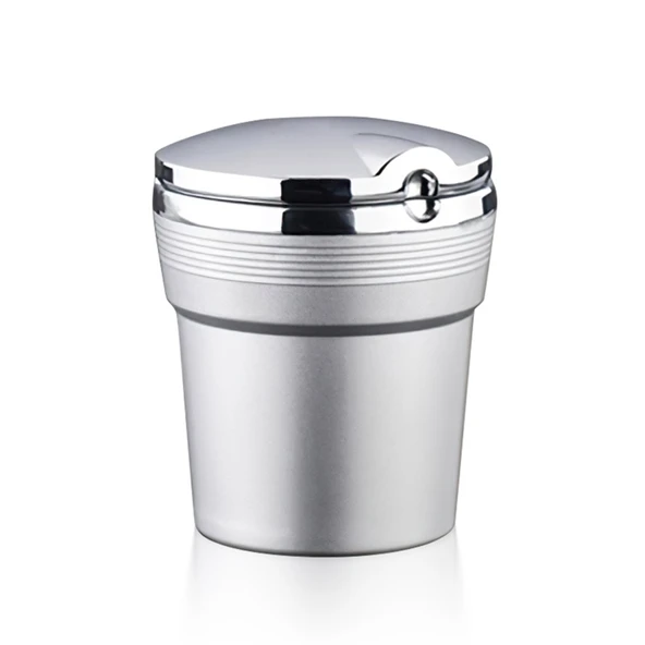 Space ışıklı küllük gümüş renkli / ICKU45 - Resim 2