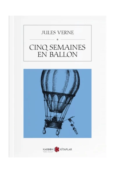 Cinq Semaines En Ballon - Jules Verne / Fransızca ürün görseli