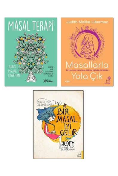 Masal Terapi Masallarla Yola Çık Bir Masal Iyi Geıir / Judith Malika Liberman 3lü Kitap Seti ürün görseli